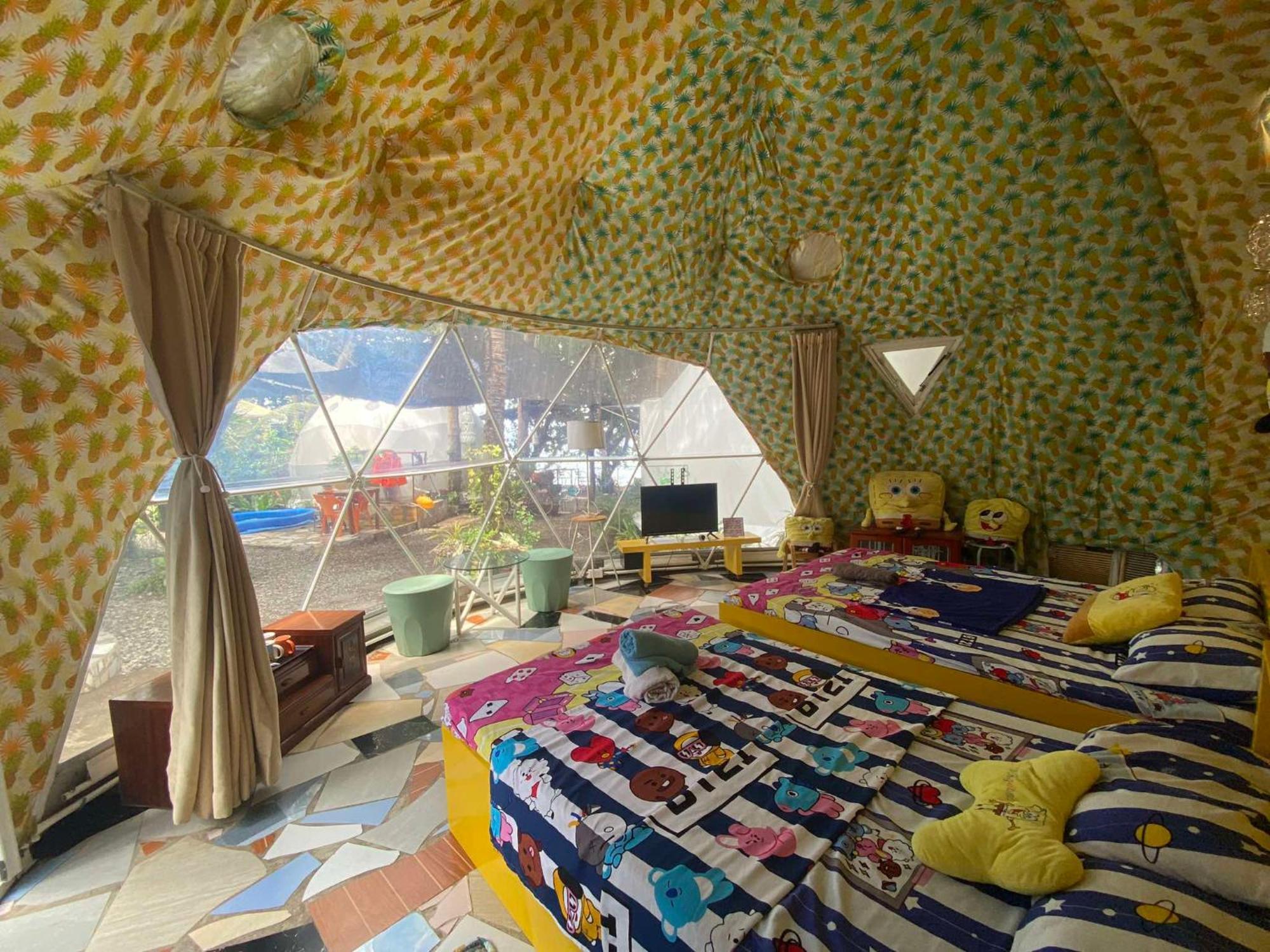 Glamping Dome Dauin Beach Resort 外观 照片